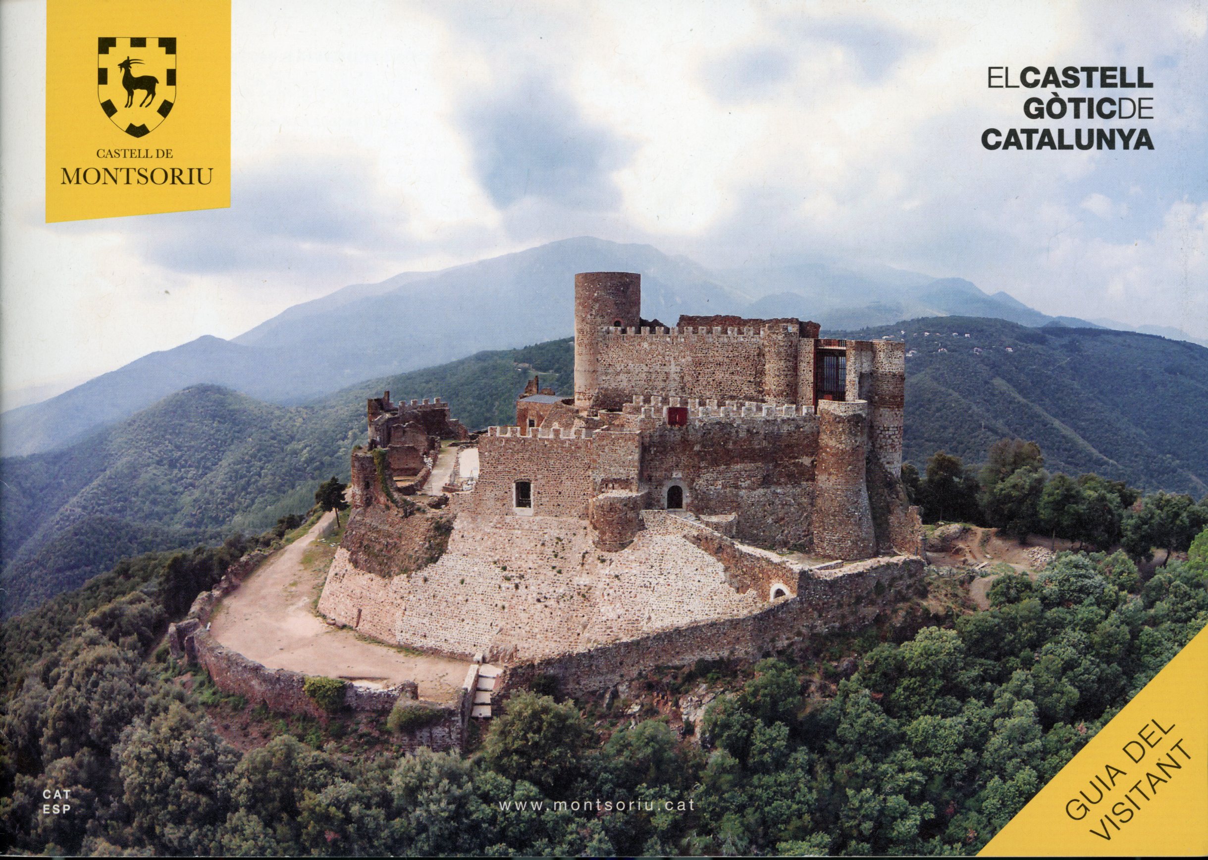 Castell de Montsoriu : El castell gòtic de Catalunya : Guia del visitant - Portada